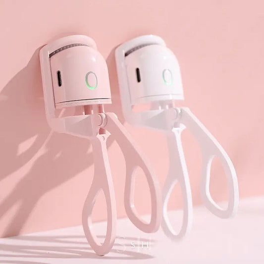 Electric Eyelash Curler, Quick Heated Eyelashes Curler, Rechargeable Long Lasting Curling Tool, Portable Electric Heated Comb, Thermal Eyelash Curler Makeup Tools, Natural Lashes Handheld Eyelash Heated Curler