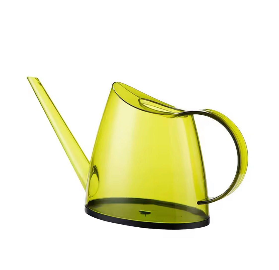 1.4L Transparent Long Spout Watering Kettle, Nordic Style Garden Watering Pot, Transparent Watering Pot, Small Watering Gardening Can, Multifunctional Long Spout Kettle For Watering Flower Plants