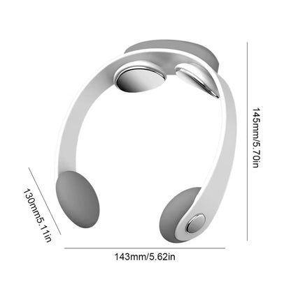 5 Gears Electric Neck Massager, Mini Neck Pulse Massager, Double Head Physiotherapy Massager