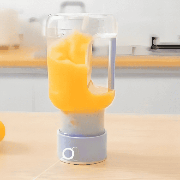Electric Jug Blender, Cordless Barrel Juicer  Portable Electric Juice Cup, Rechargeable Mini Juicer, 1600Ml Household Smoothies Personal Blender