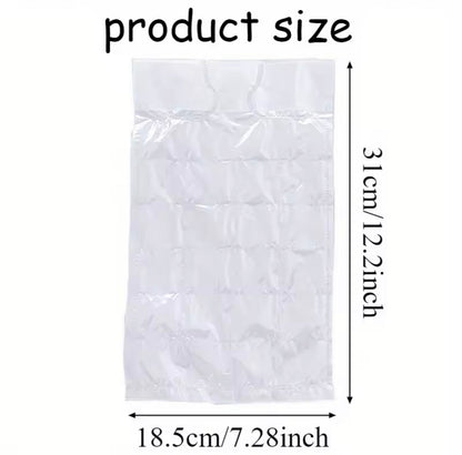 10 Pcs Reusable Juice Ice Cube Bags, Reusable Baby Food And Juice Freezer Pouch, Leakproof Reusable Ice Cube Storage Pouch