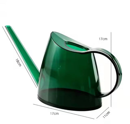 1.4L Transparent Long Spout Watering Kettle, Nordic Style Garden Watering Pot, Transparent Watering Pot, Small Watering Gardening Can, Multifunctional Long Spout Kettle For Watering Flower Plants