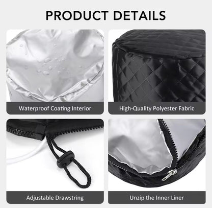 Electric Hair Steamer Cap, Thermal Hair Heating Hat, Self Heating Hair Treatment Cap, SPA Nourishing Hair Styling Care Cap