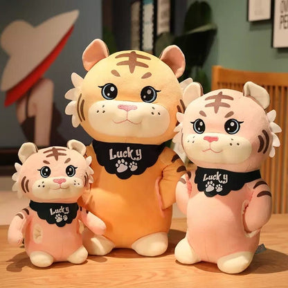 Tiger Soft Plush Toys, Stuffed Cartoon Animal Toys For Kids