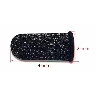 1 Pair Finger Sleeves For Gaming, Sweatproof Gloves Breathable Fingertips For Mobile Games, Non-Scratch Sensitive Touch Screen Gaming Finger Thumb Sleeve Gloves Eveen - Delivering the Best for Less!