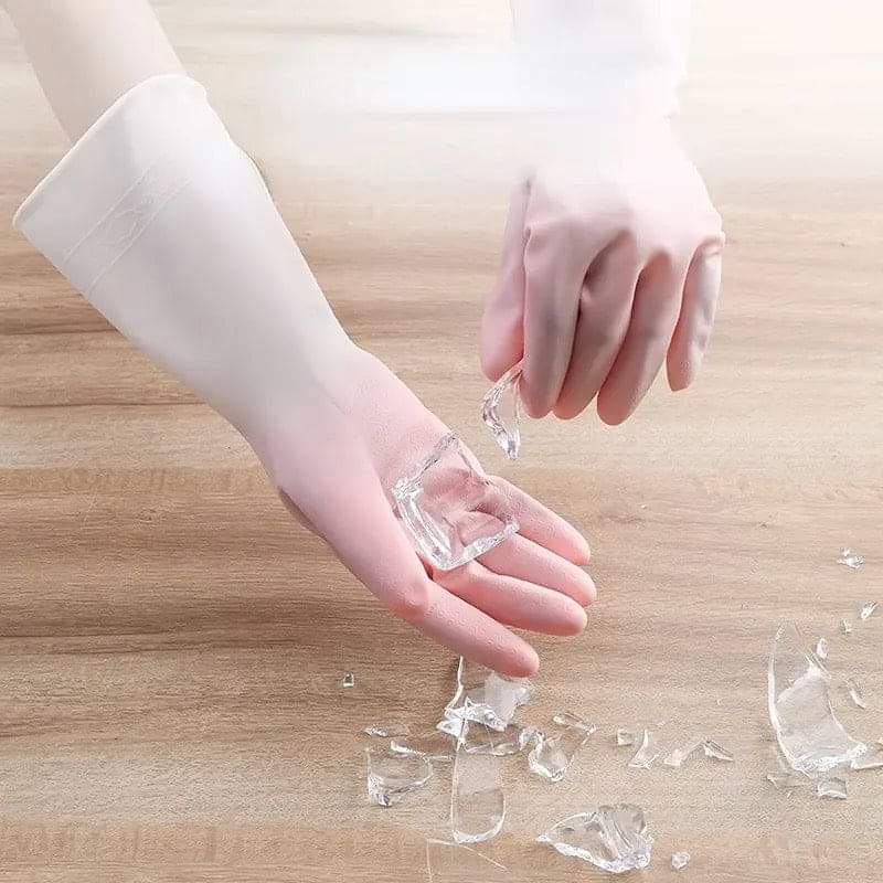 1 Pair Silicone Cleaning Gloves, Dishwashing Cleaning Gloves, Silica Gel Cleaning Gloves Scrubber, Multifunction Silicone Cleaning Gloves, Durable Scrubber Rubber Gloves, Waterblock Reusable Household Cleaning Gloves Eveen - Delivering the Best for Less!