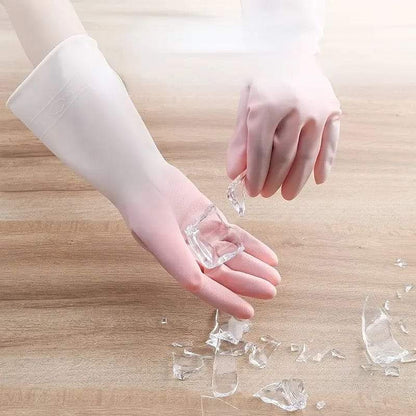 1 Pair Silicone Cleaning Gloves, Dishwashing Cleaning Gloves, Silica Gel Cleaning Gloves Scrubber, Multifunction Silicone Cleaning Gloves, Durable Scrubber Rubber Gloves, Waterblock Reusable Household Cleaning Gloves Eveen - Delivering the Best for Less!