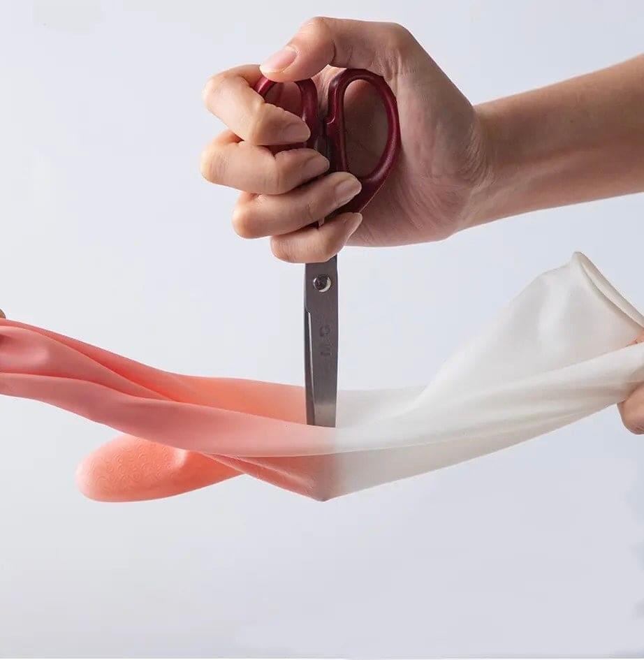 1 Pair Silicone Cleaning Gloves, Dishwashing Cleaning Gloves, Silica Gel Cleaning Gloves Scrubber, Multifunction Silicone Cleaning Gloves, Durable Scrubber Rubber Gloves, Waterblock Reusable Household Cleaning Gloves Eveen - Delivering the Best for Less!